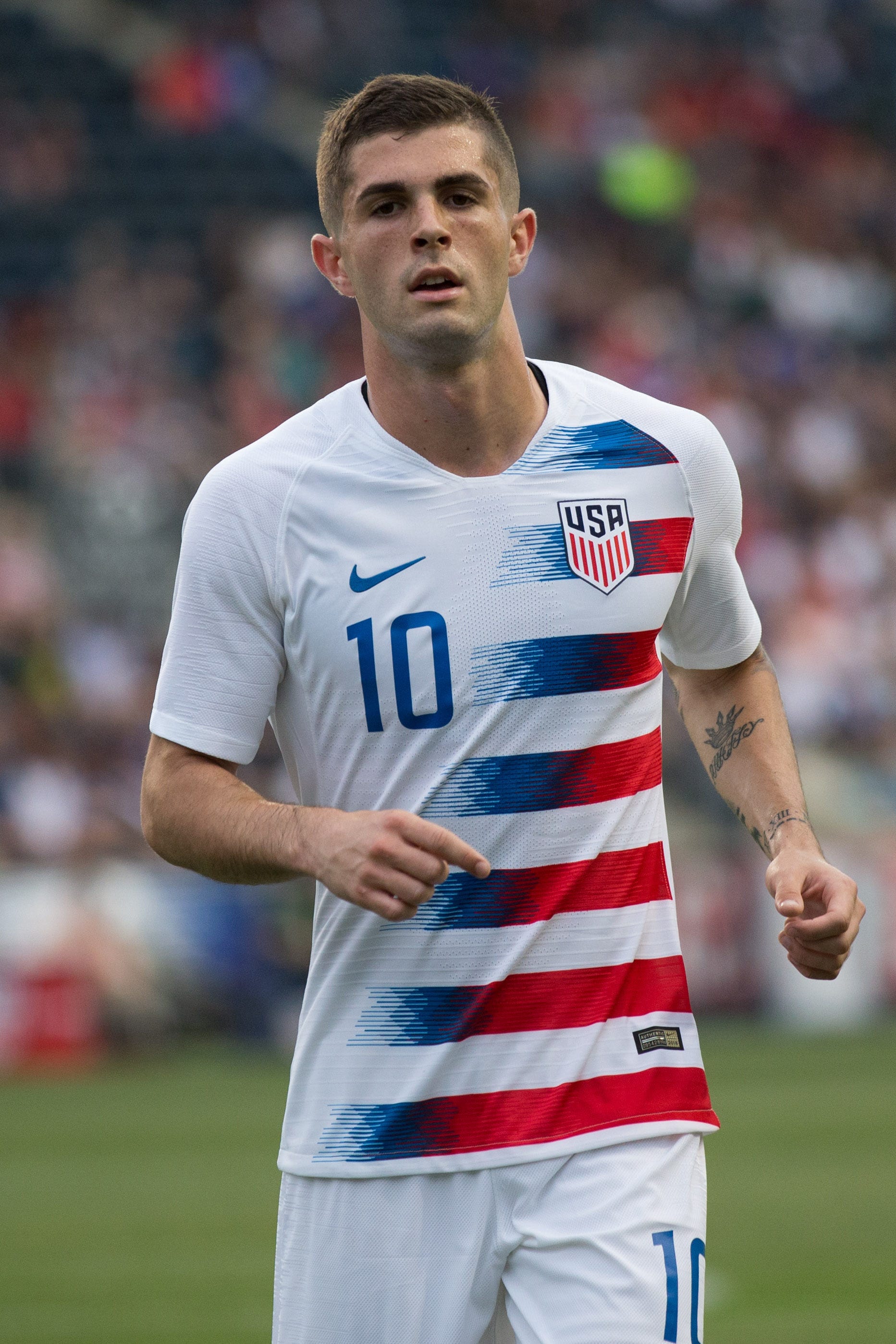 christian pulisic usa jersey number